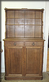 Victorian edwardian oak cupboard