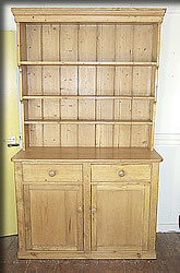 victorian pine dresser