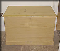 large victorian pine box