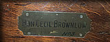 honourable cecil brownlow