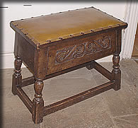 oak stool bench