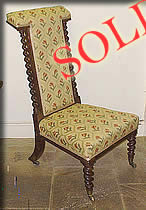 victorian rosewood chair