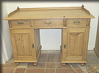 antique pine desk