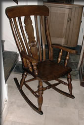 victorian rocking chair